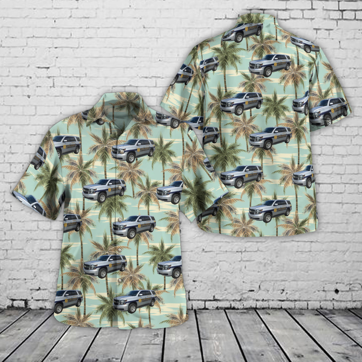 Delaware Department of Correction Hawaiian Shirt