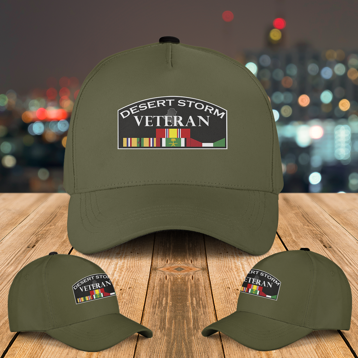 Desert Storm Veteran Baseball Cap