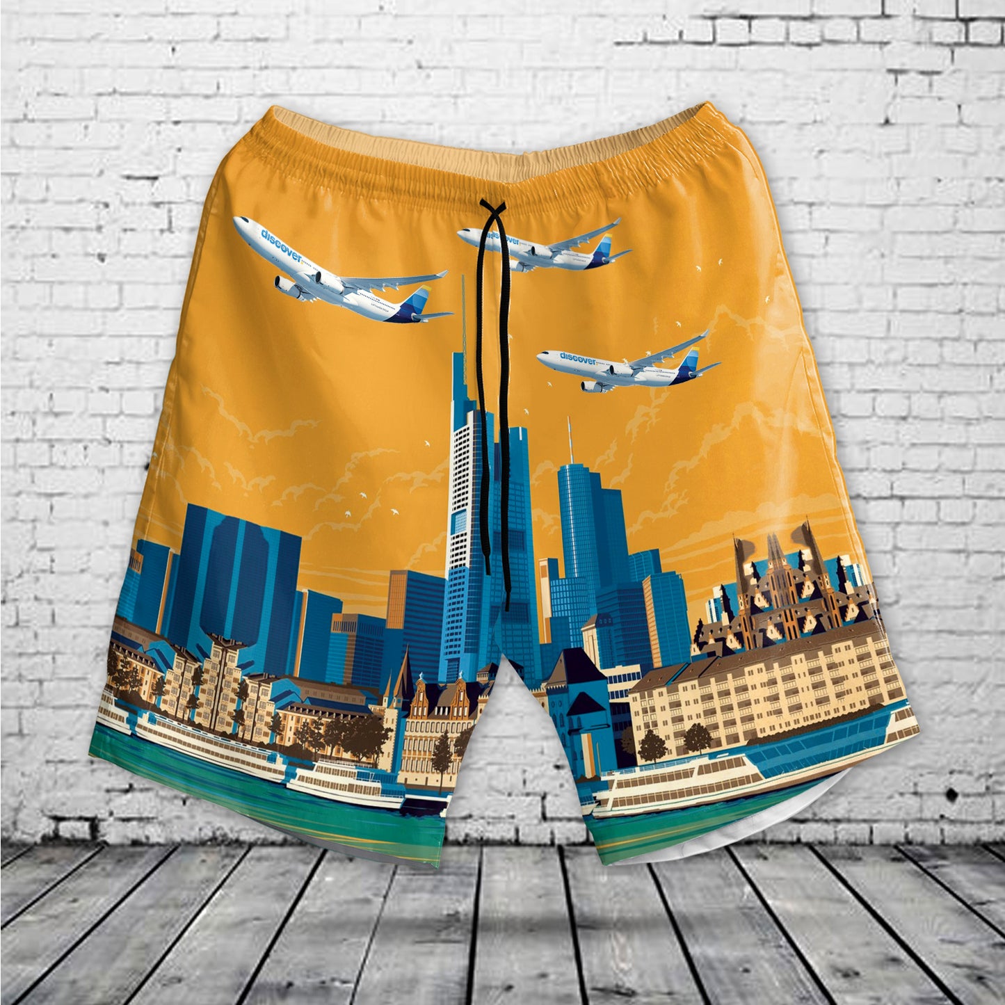 Discover Airlines Airbus A330-300 Hawaiian Shorts