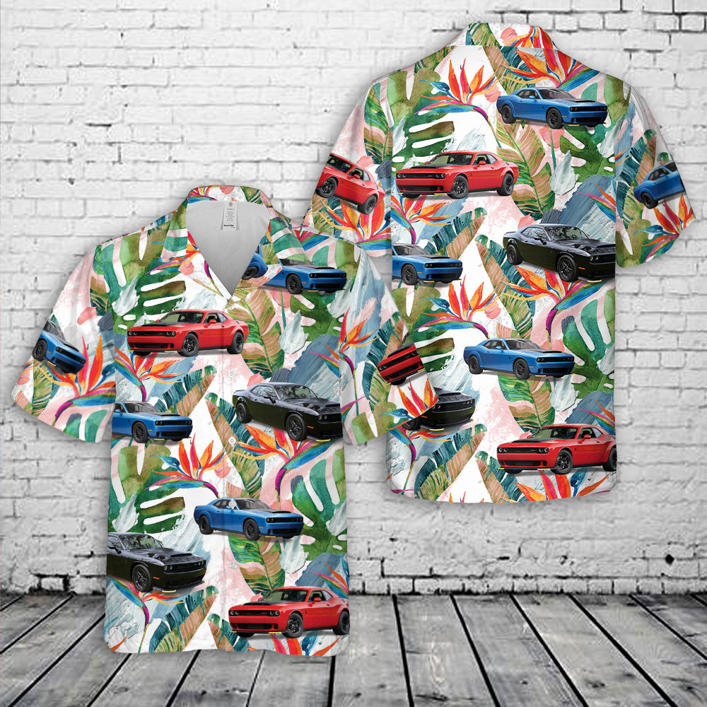 Dodge Challenger SRT Demon 170 Hawaiian Shirt