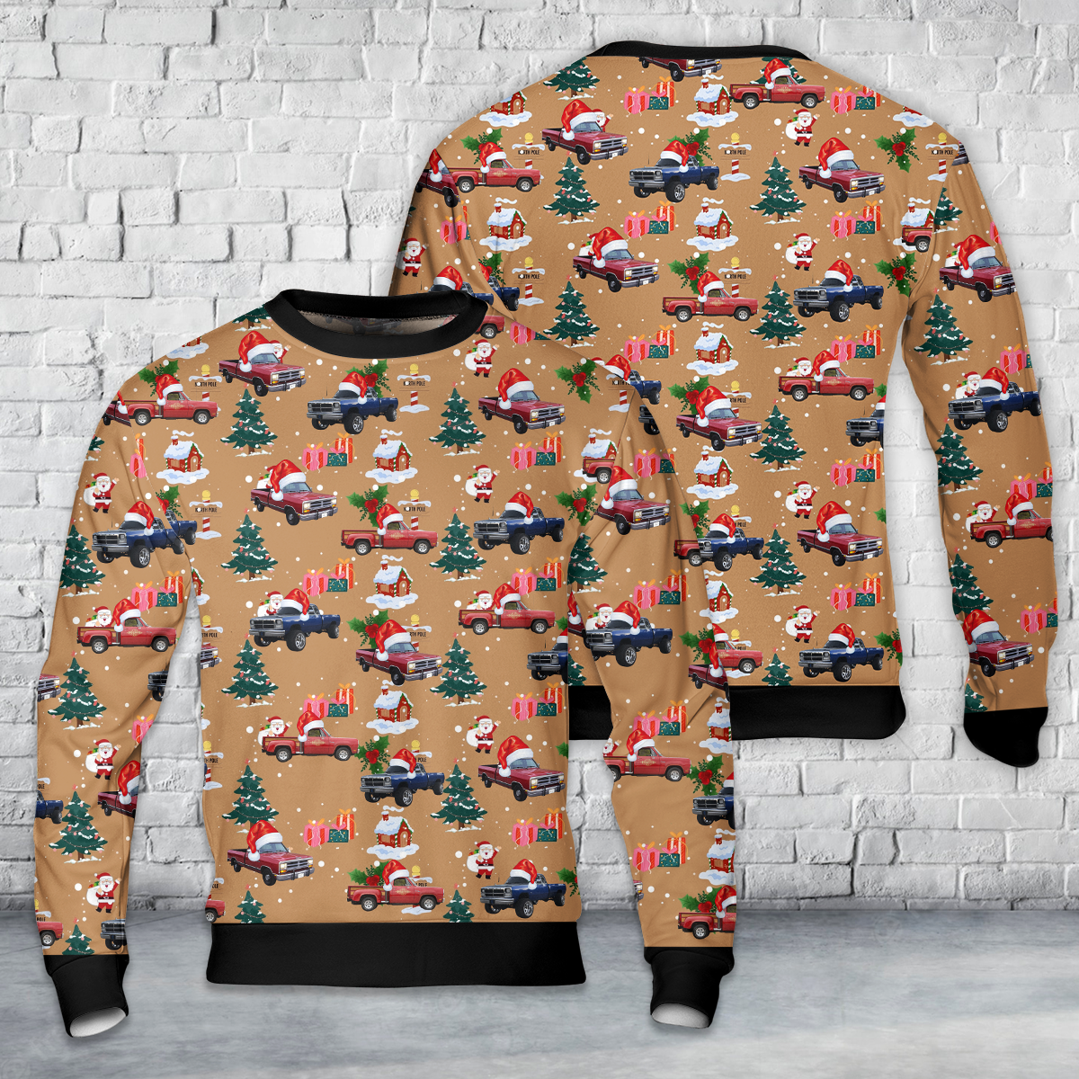 Dodge Ram First generation Christmas AOP Sweater