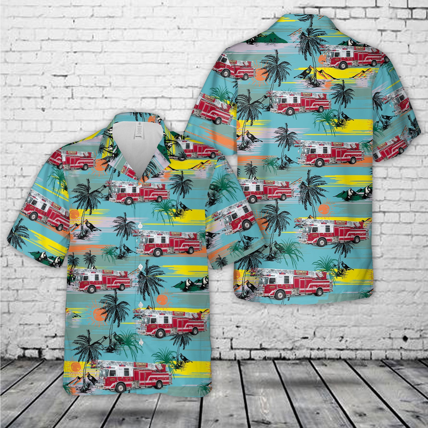 Edmond, Oklahoma, Edmond Fire Department Hawaiian Shirt