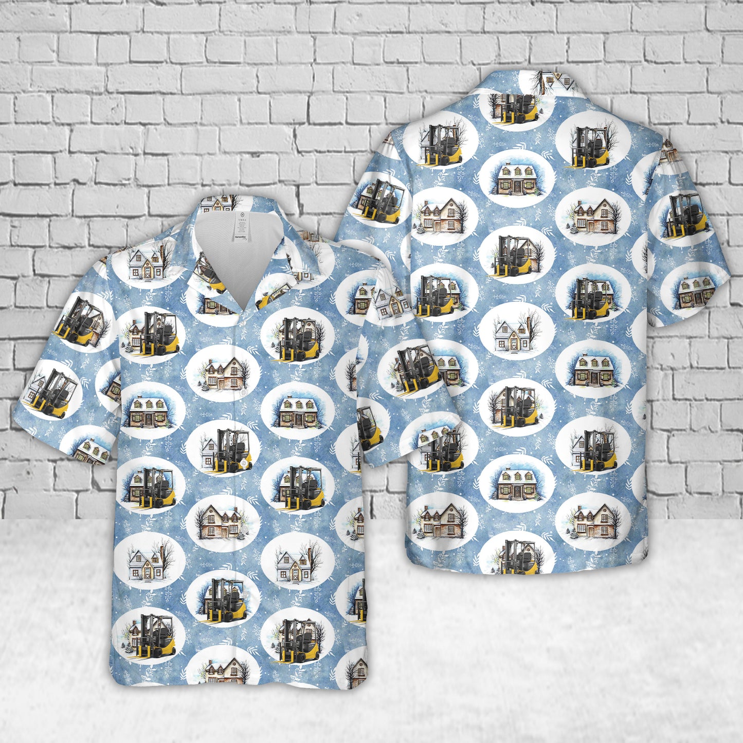 Electric Forklift Trucks AE50 Series Christmas Hawaiian Shirt