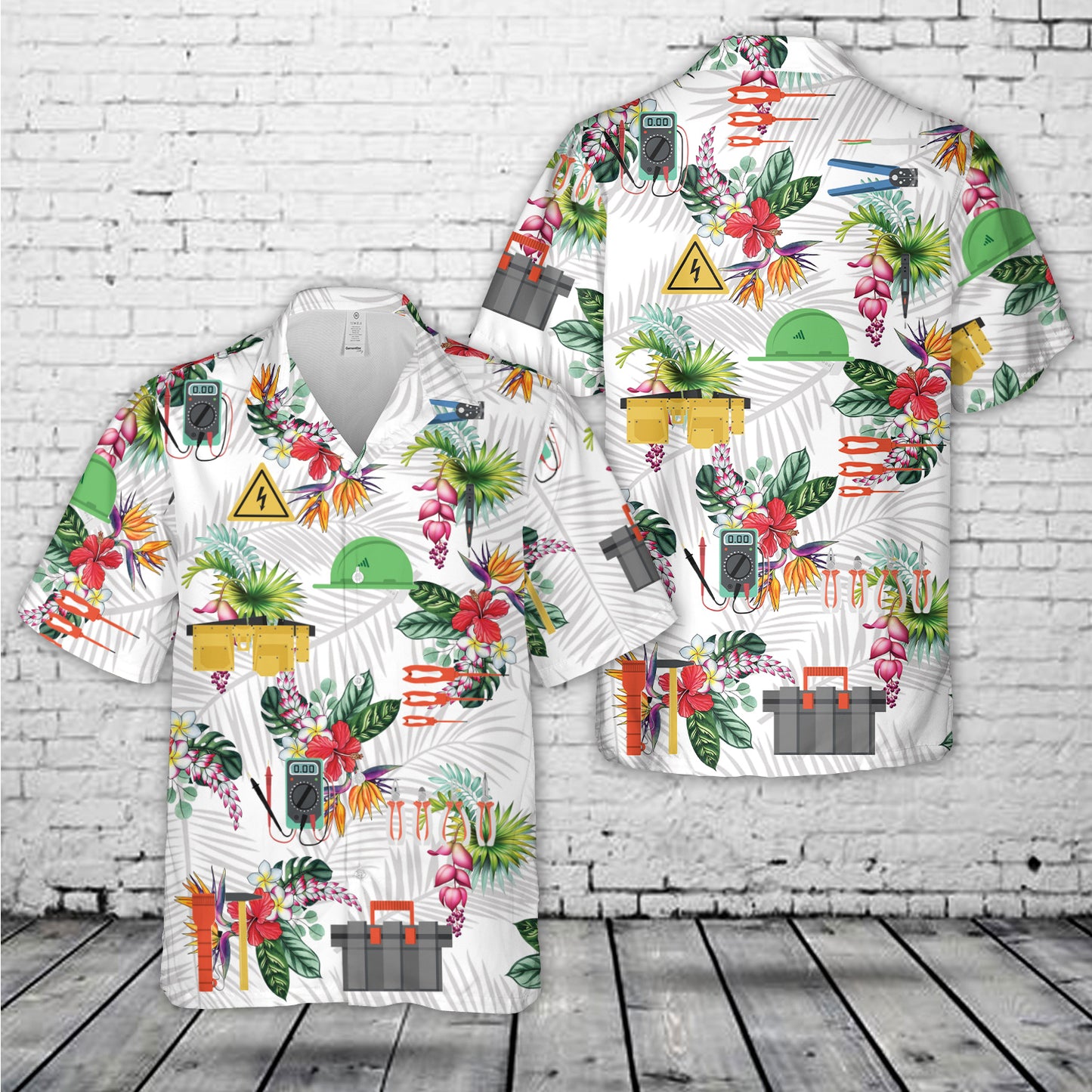 Electrician tools Hawaiian Shirt