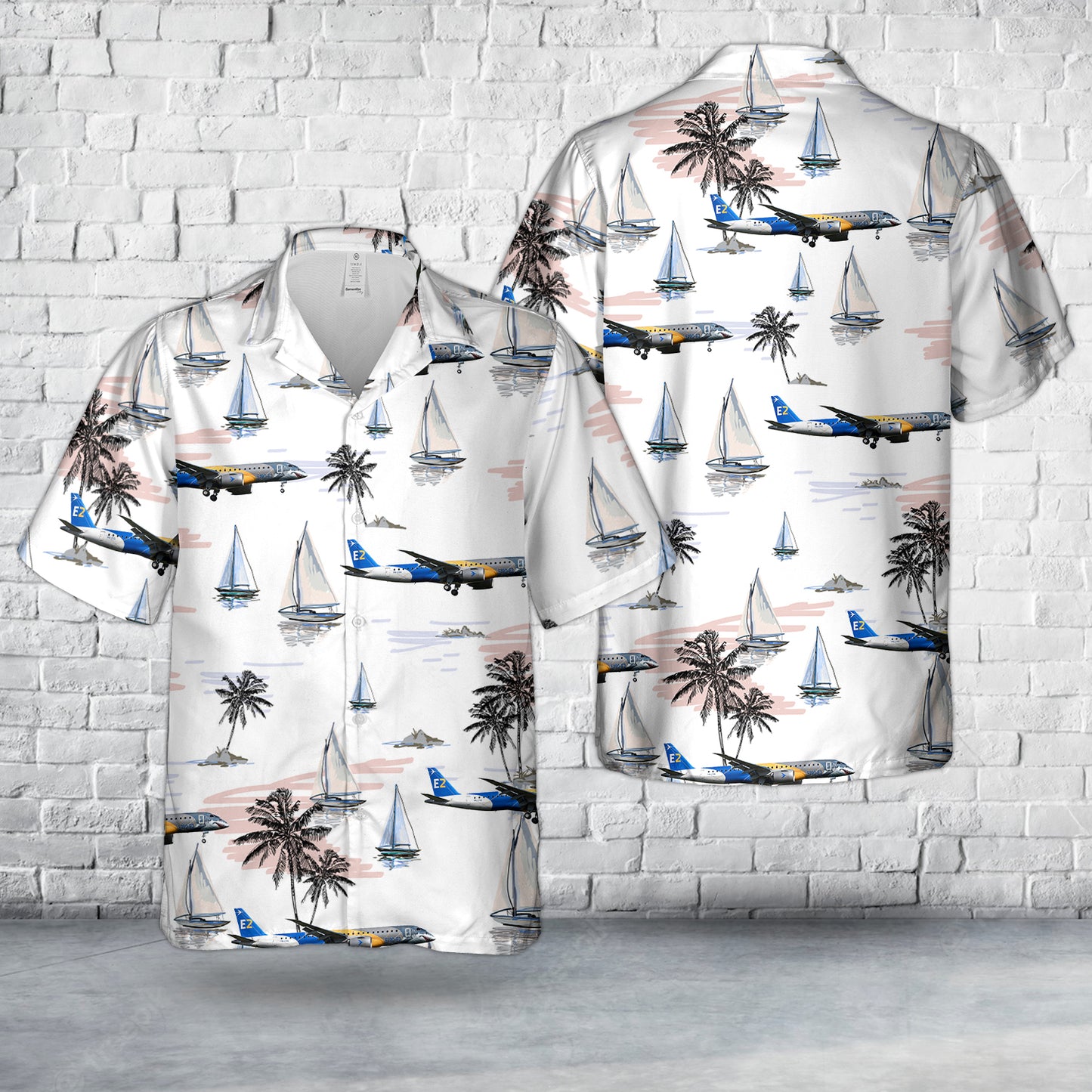 Embraer Embraer 190 E2 STD (ERJ-190-300STD) Hawaiian Shirt