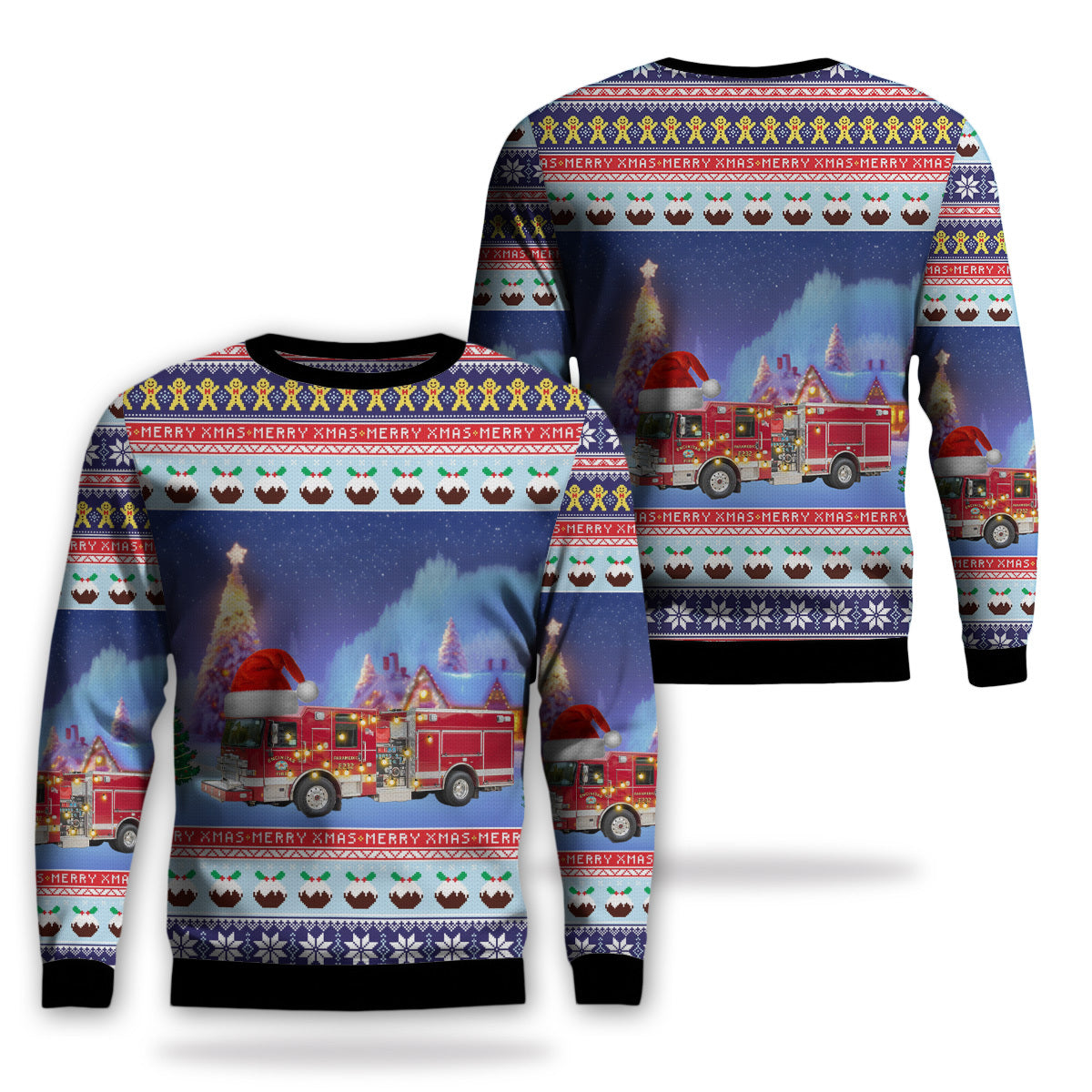 Encinitas, California, Encinitas Fire Department Christmas Sweater