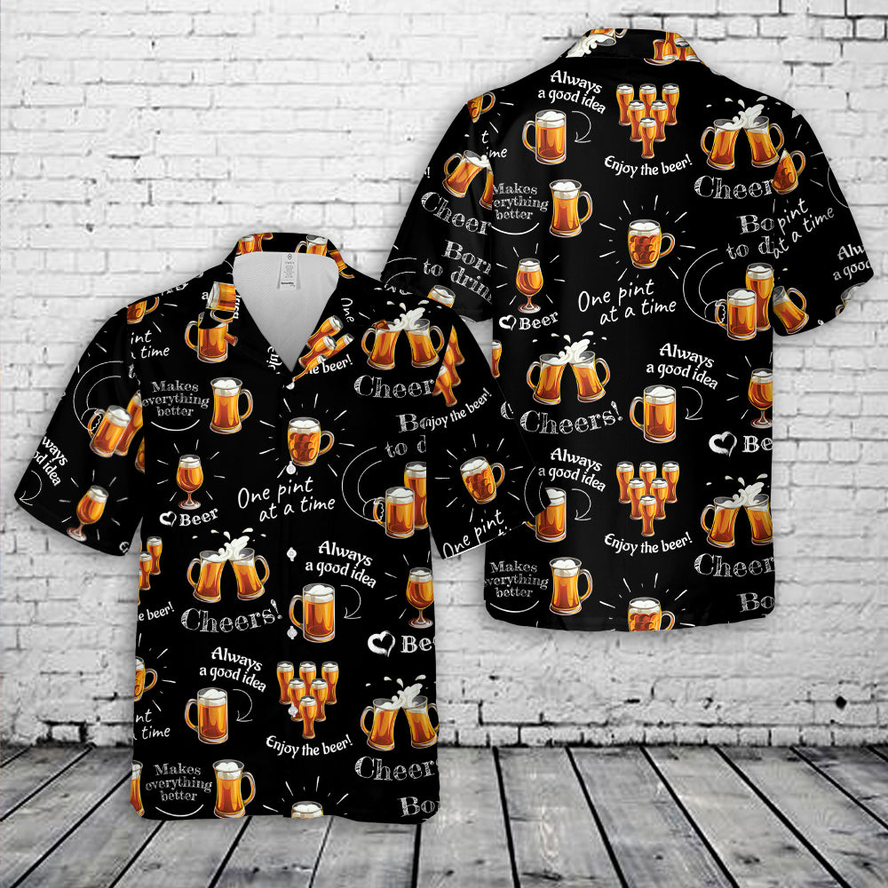 Enjoy The Beer Hawaiian Shirt