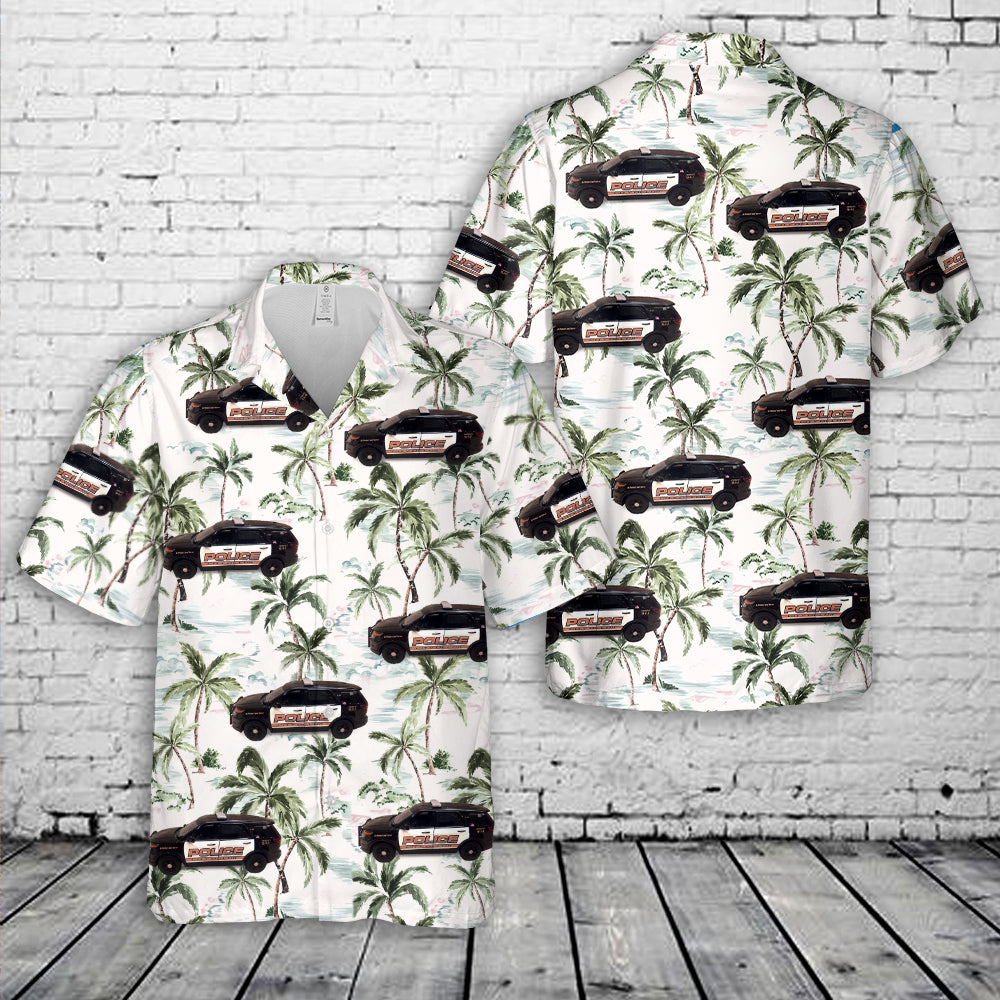 Erie City Police Department Ford Explorer, Pennsylvania Hawaiian Shirt