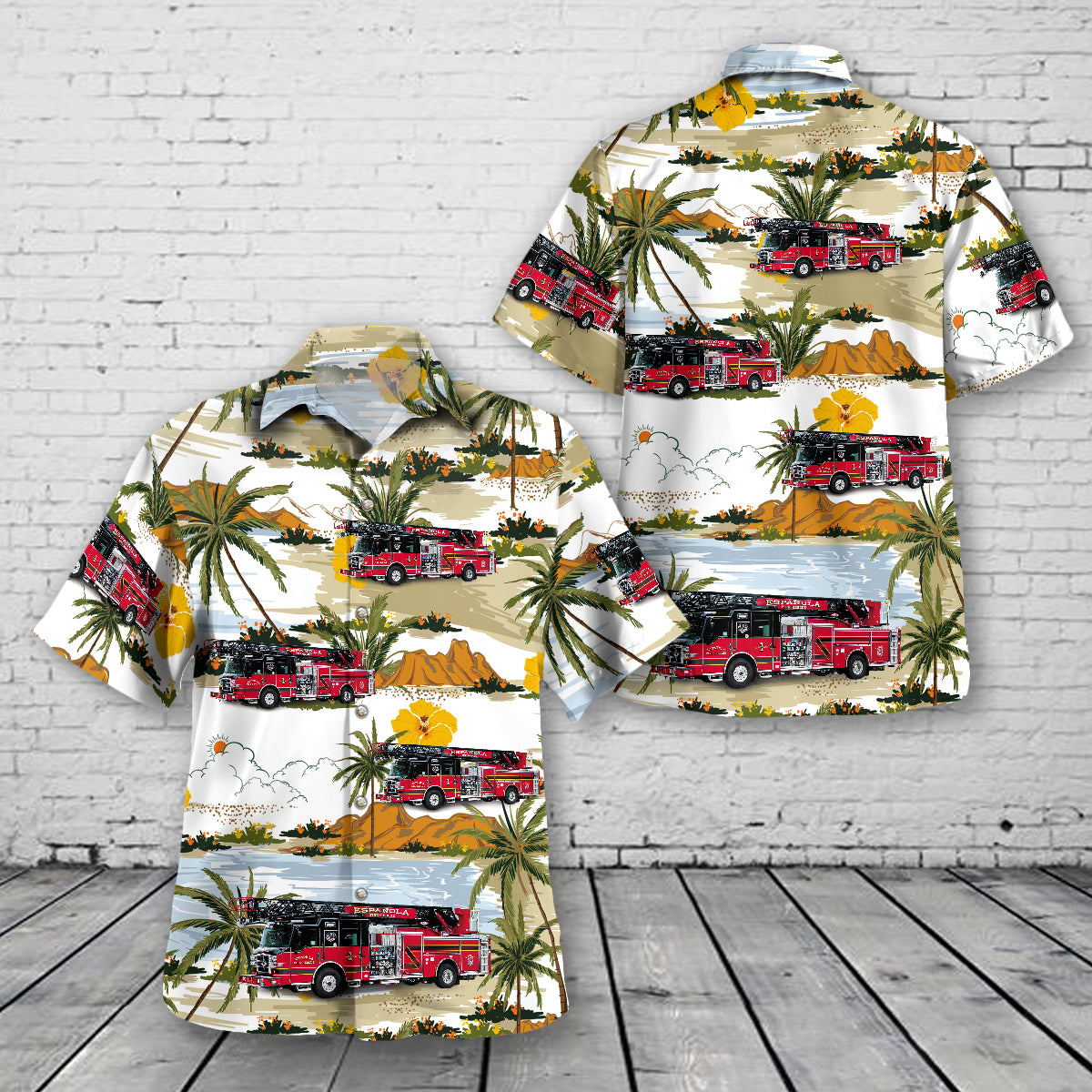 Espanola, New Mexico, Espanola Fire Department Hawaiian Shirt