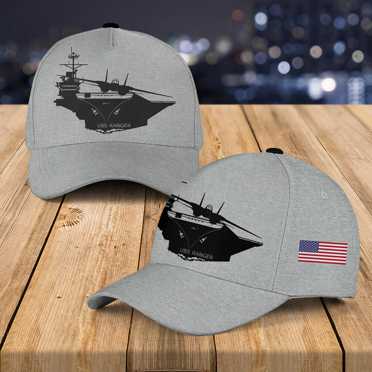 F14 Tomcat Launched from CV-61 USS Ranger Carrier Baseball Cap