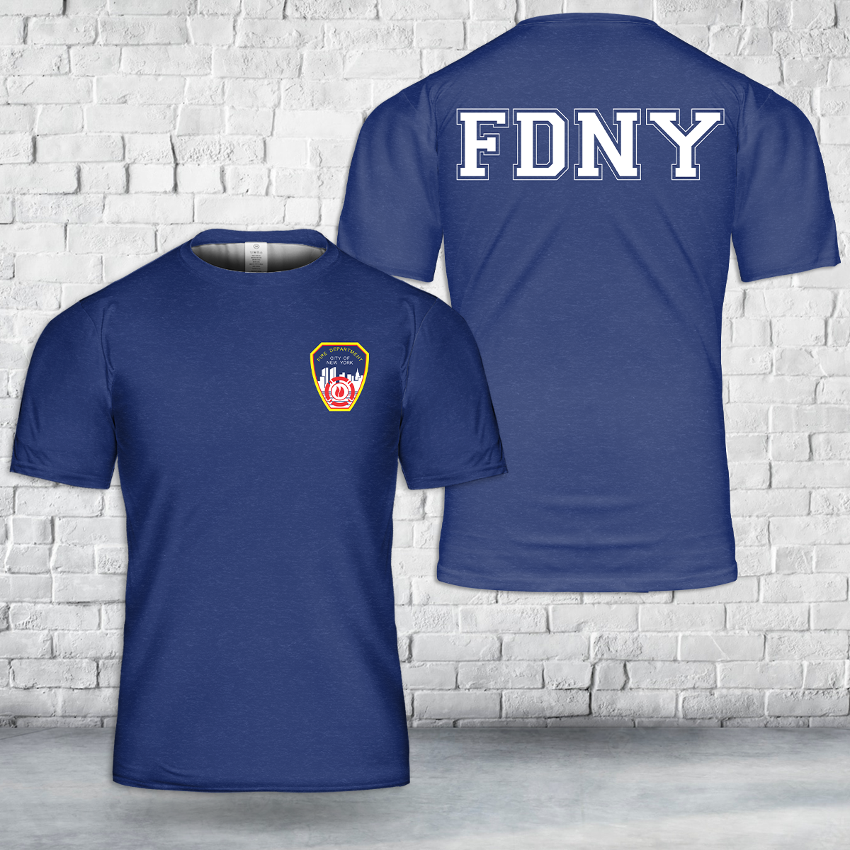 FDNY T-Shirt 3D