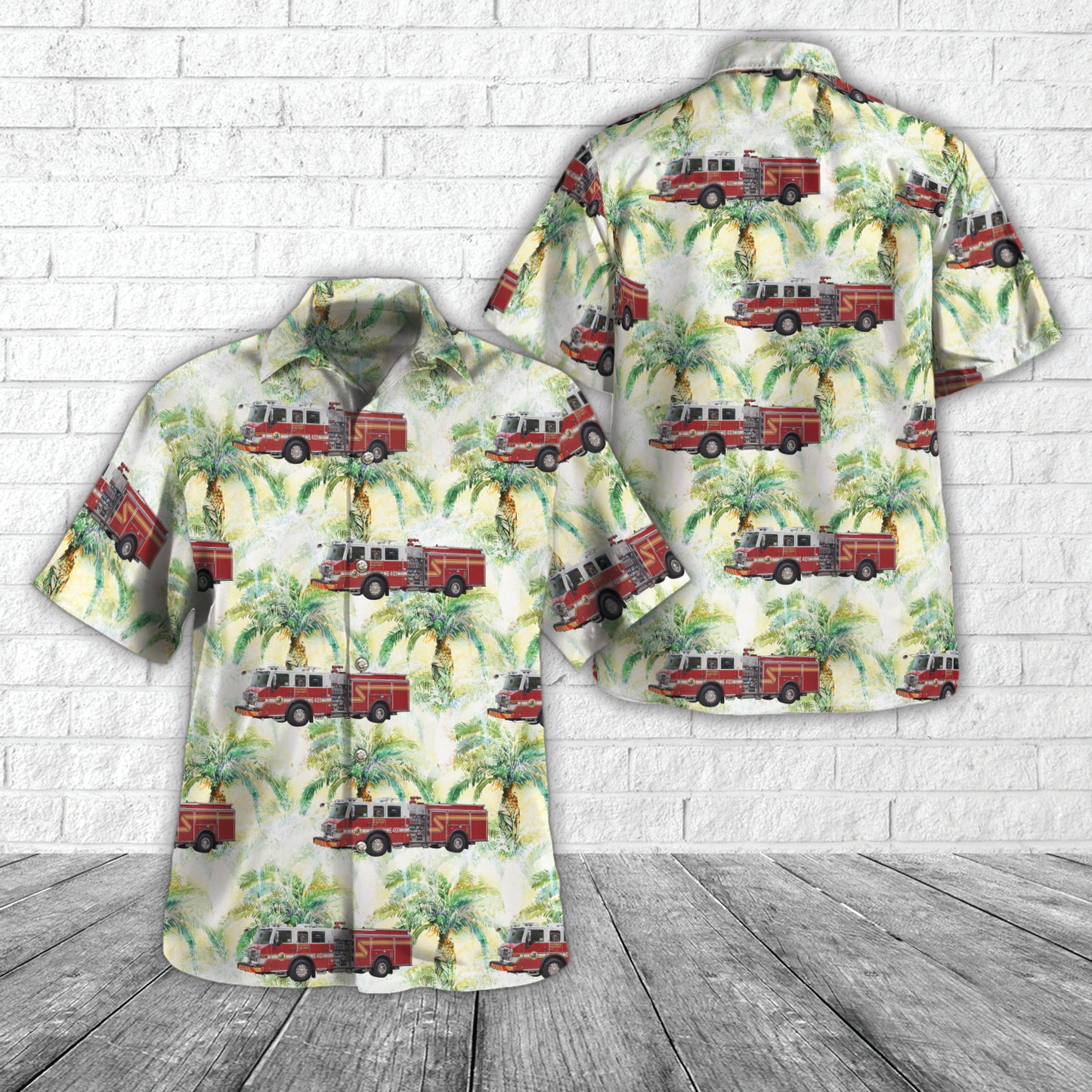 Falconer, New York, Falconer Fire Department Hawaiian Shirt