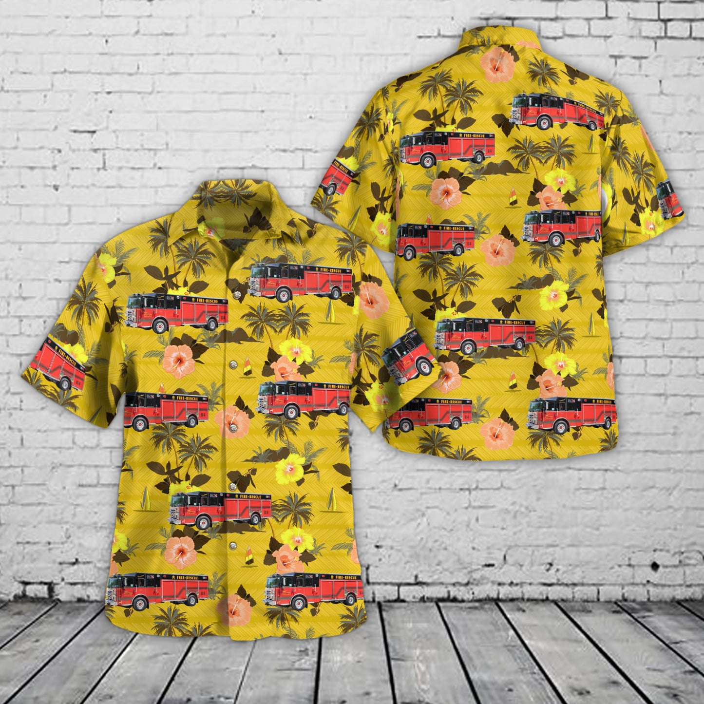 Fennimore, Wisconsin, Fennimore Fire Department Hawaiian Shirt