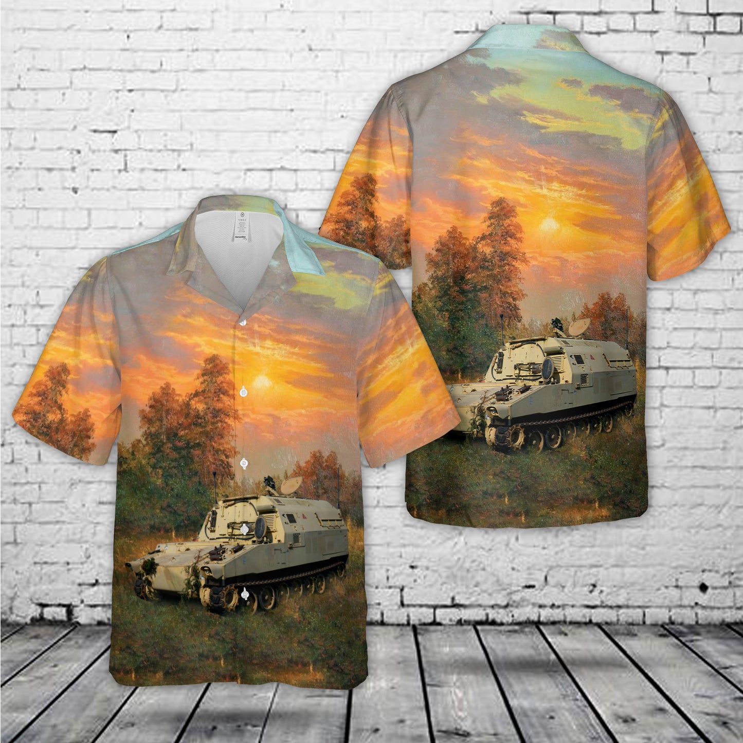 Field Artillery Ammunition Supply Vehicle (FAASV) Hawaiian Shirt