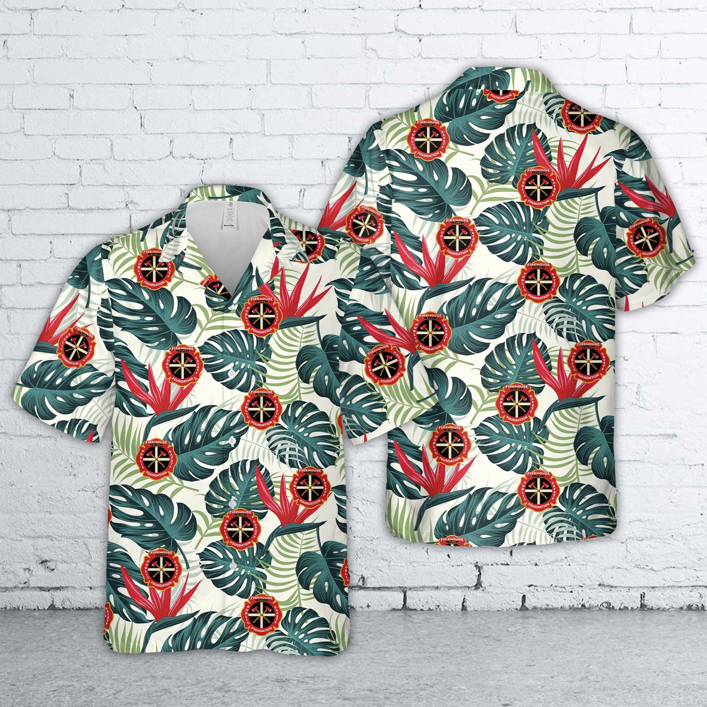 Firehouse Subs Public Safety Foundation Hawaiian Shirt