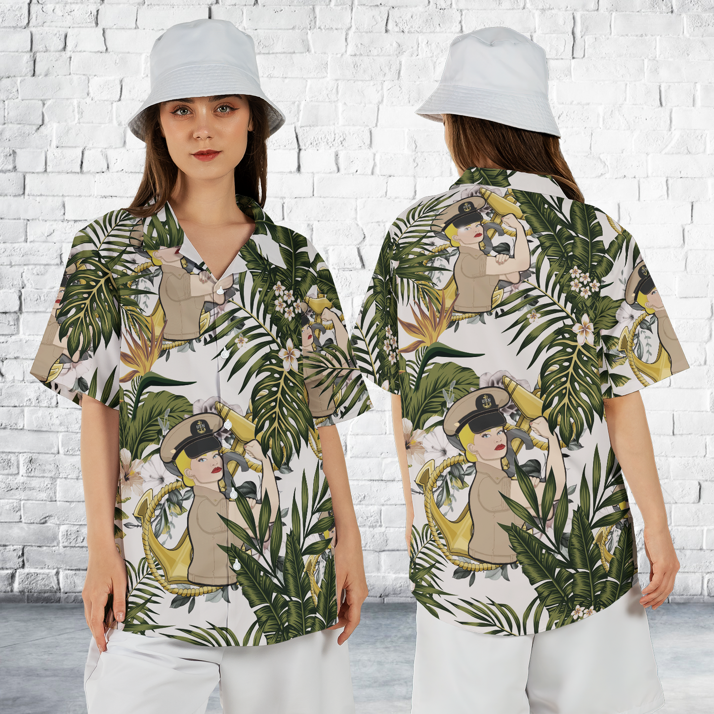 Floral Chief Rosie Hawaiian Shirt For Women
