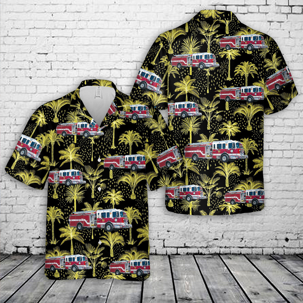 Floral Park Fire Department Hawaiian Shirt