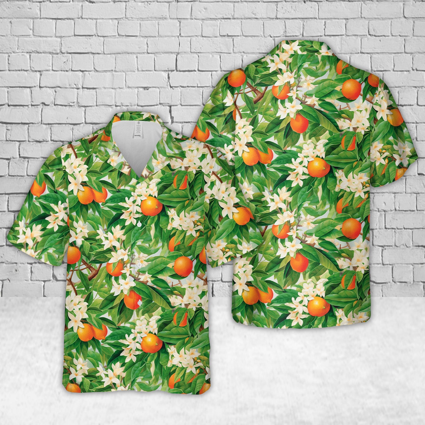 Florida State Flower - Orange Blossom Flower 1 Hawaiian Shirt