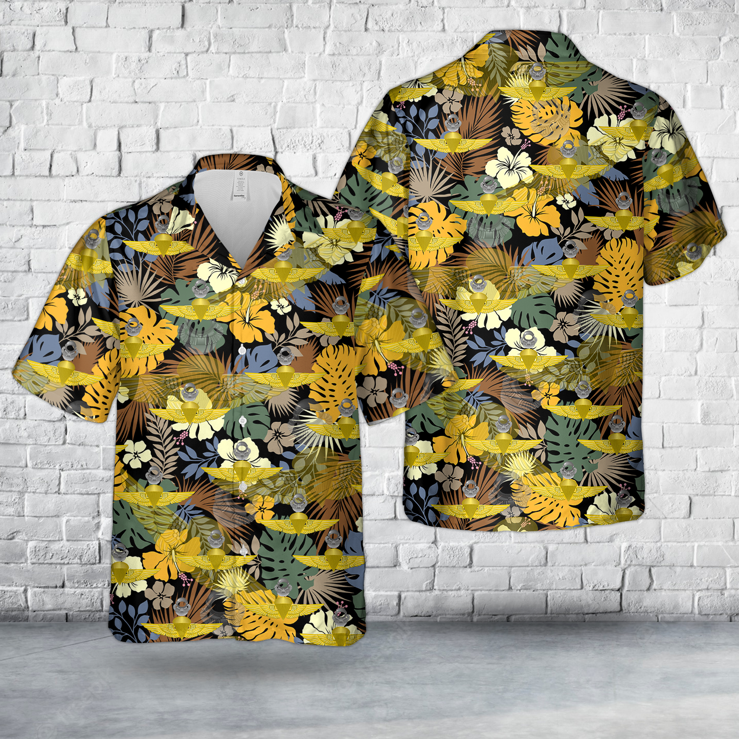 Force Recon Marine Military Hawaiian Shirt