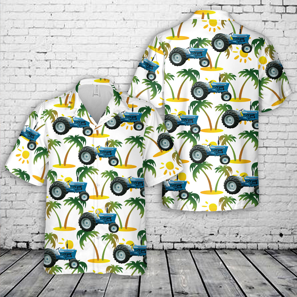Ford 4000 Tractor Hawaiian Shirt