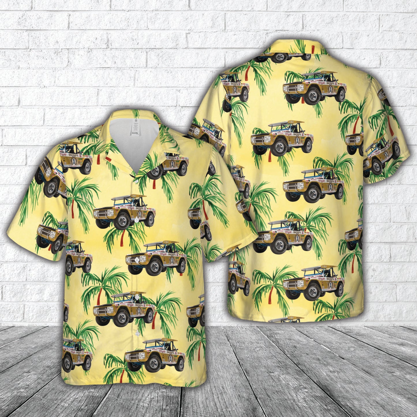Ford Bronco Big Oly Off-Road Racing Hawaiian Shirt