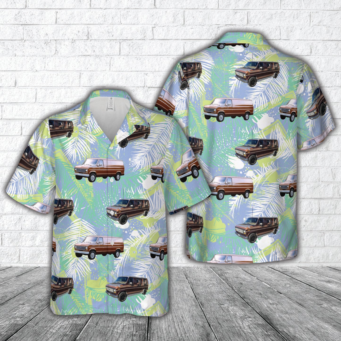 Ford Econoline E-250 Van 1986 Hawaiian Shirt