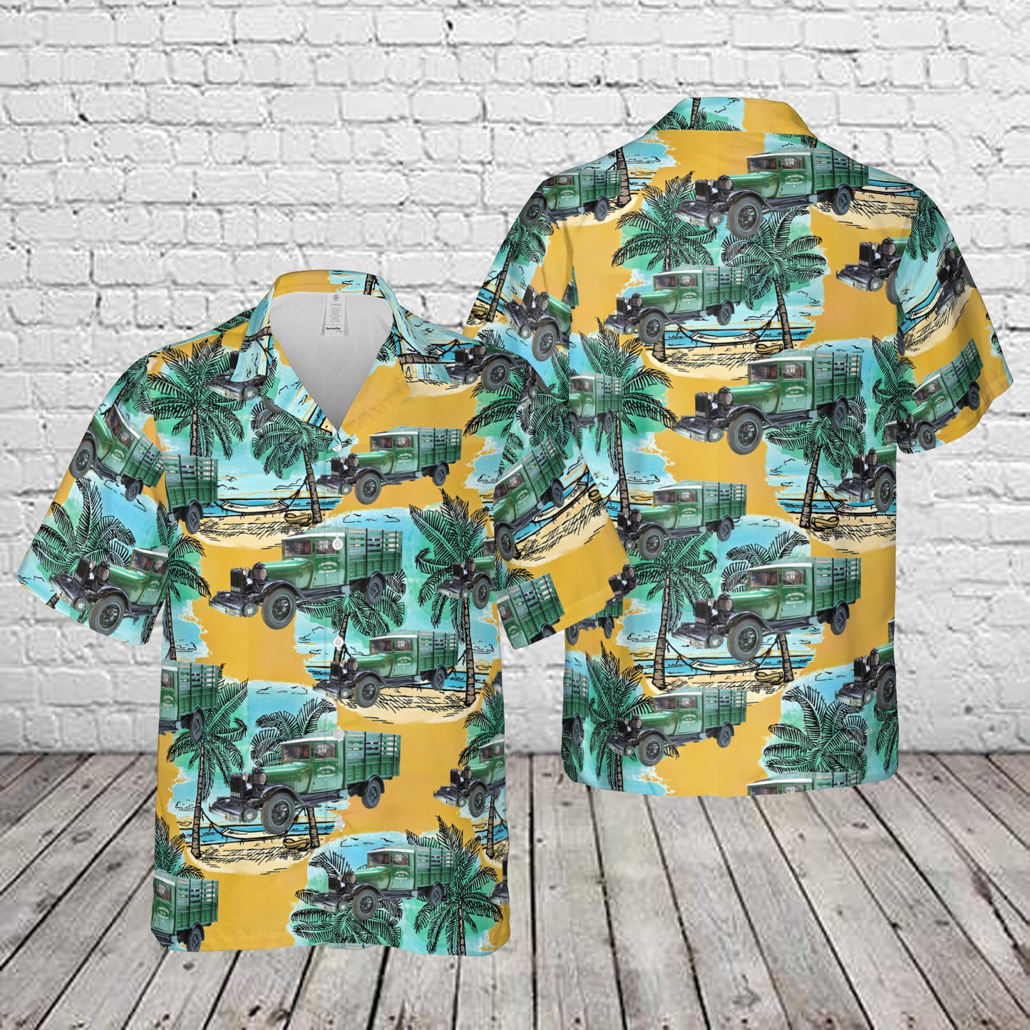 Ford Model A 188A Stake Bed Truck "Wood Burner" - 1928 Hawaiian Shirt