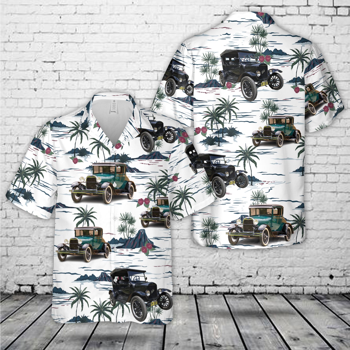 Ford Model T Hawaiian Shirt