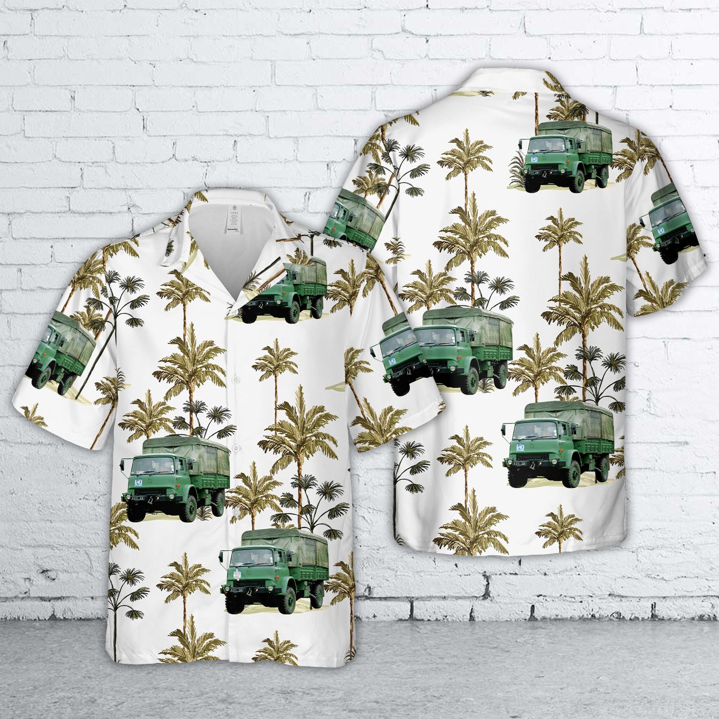 Former Irish Army Bedford TK Hawaiian Shirt