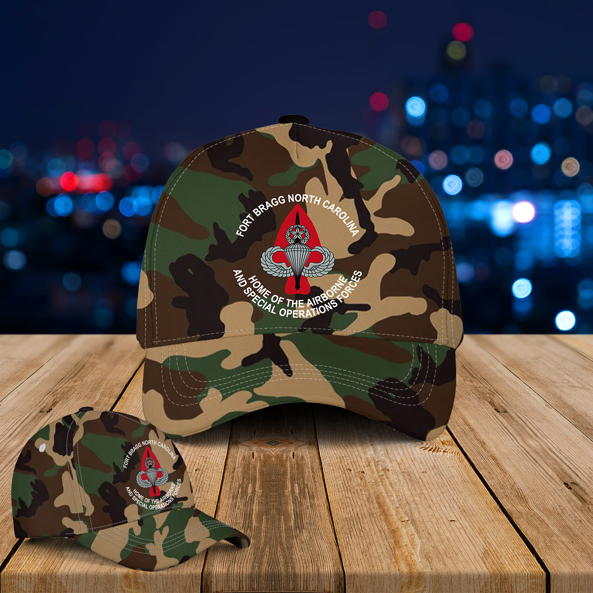 Fort Bragg Home Of The Airborne And Special Operations Forces Baseball Cap