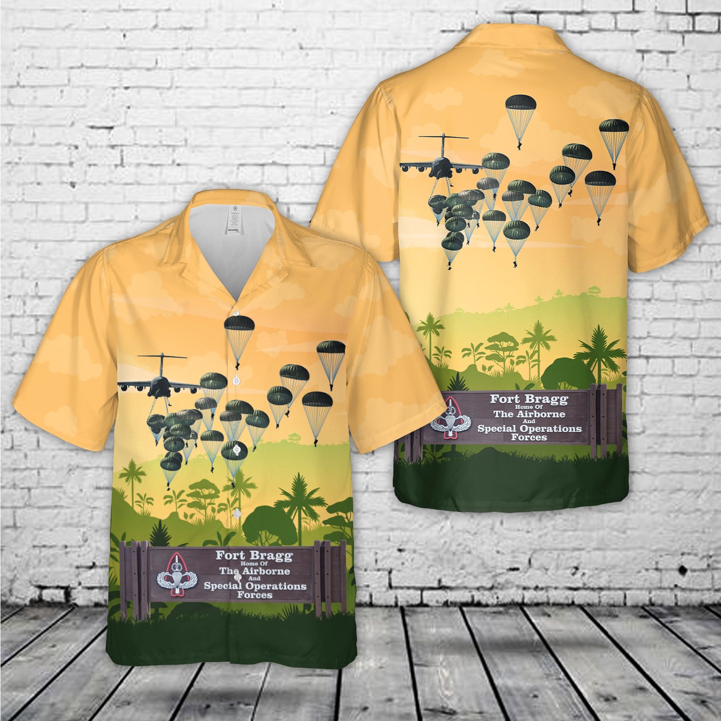 Fort Bragg Home Of The Airborne And Special Operations Forces Hawaiian Shirt