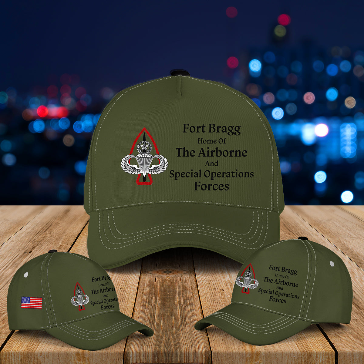 Fort Bragg Special Operations Baseball Cap