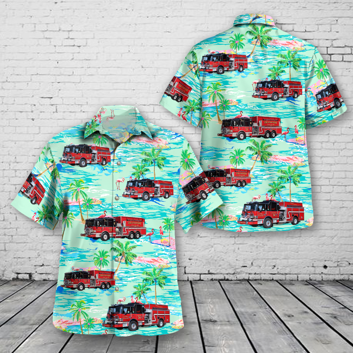 Frankfort, Illinois, Frankfort Fire Protection District Hawaiian Shirt
