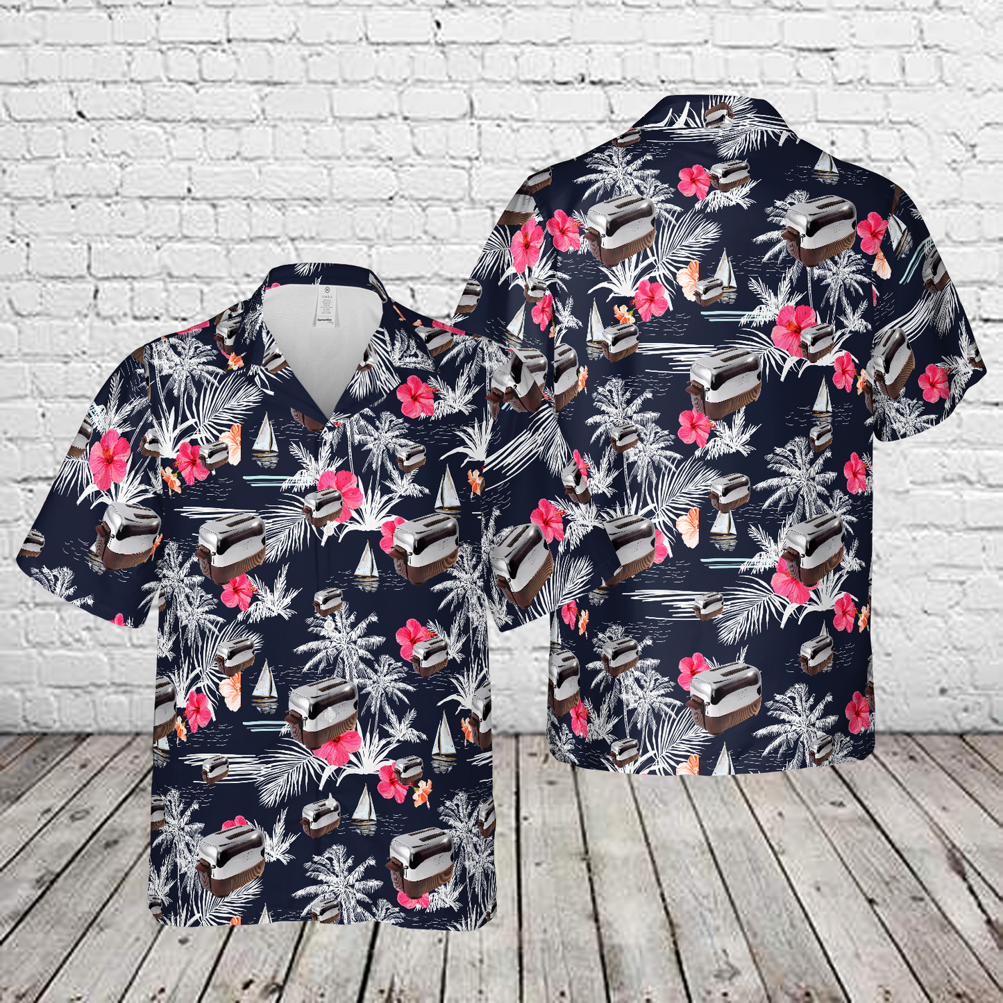 GE Toaster model 169T81, 1945 Hawaiian Shirt