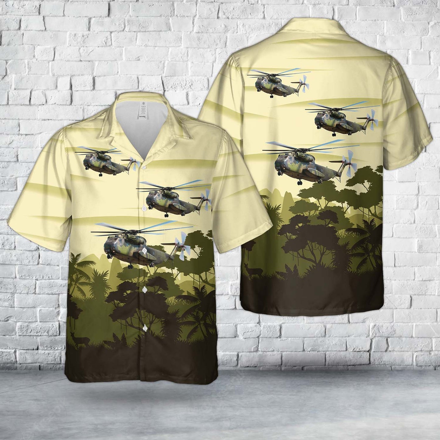 German Army Sikorsky (VFW-Fokker) CH-53G (S-65C-1) Hawaiian Shirt