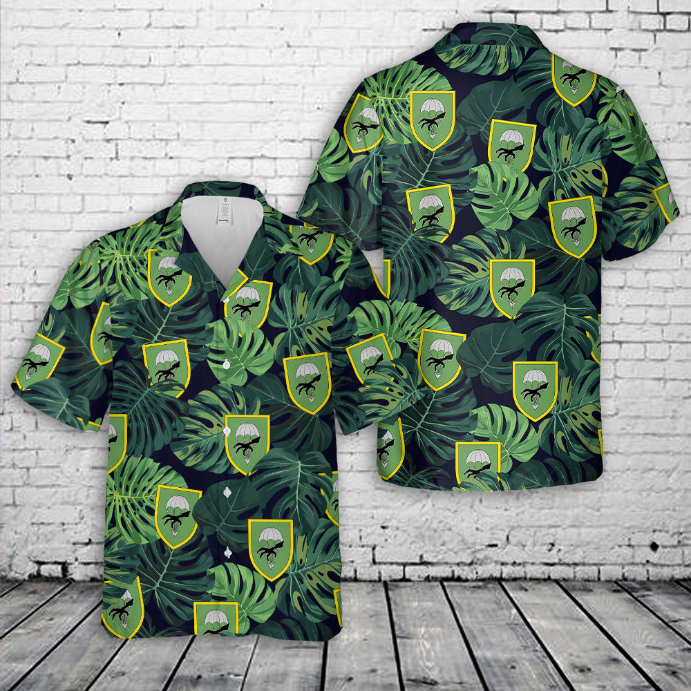 German Bundeswehr Fallschirmjägerbataillon 272 (FschJgBtl 272) Hawaiian Shirt