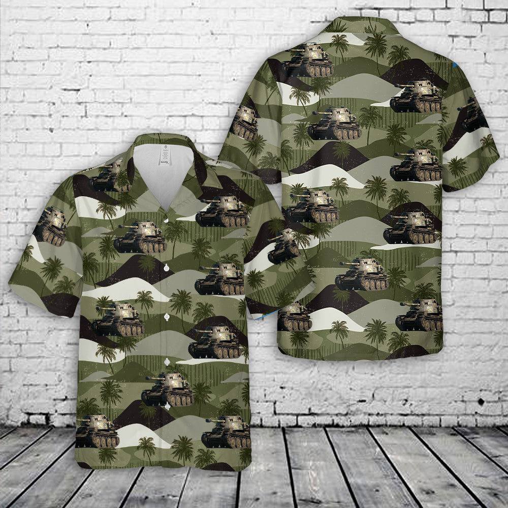 Germany Bundeswehr Marder III H Hawaiian Shirt