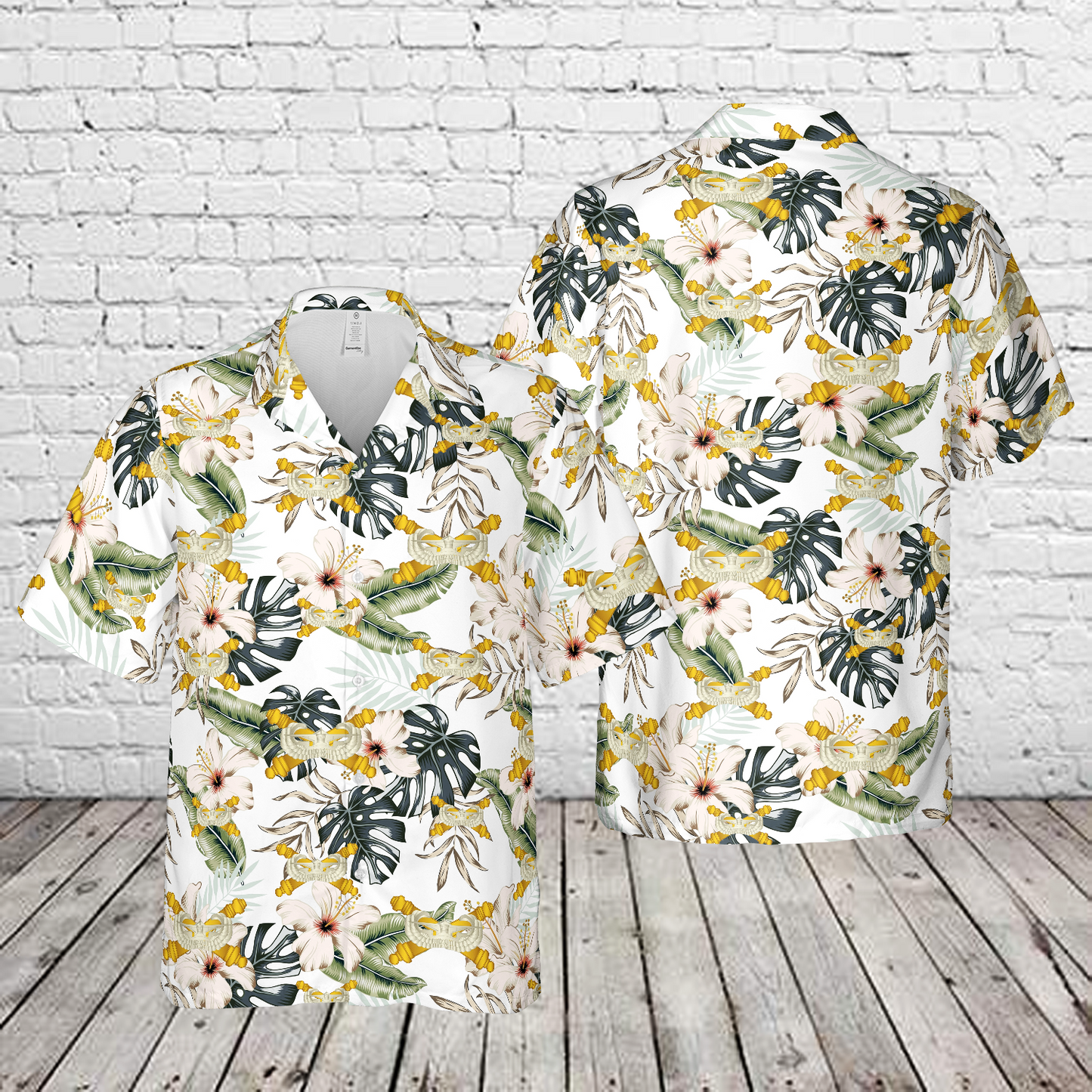 Glider Badge Artillery Branch Artillery Glider Hawaiian Shirt