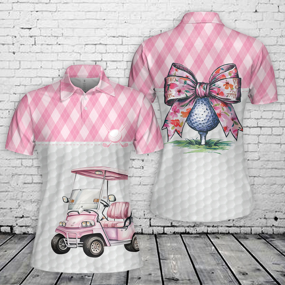 Golf Girl Women's Polo Shirt