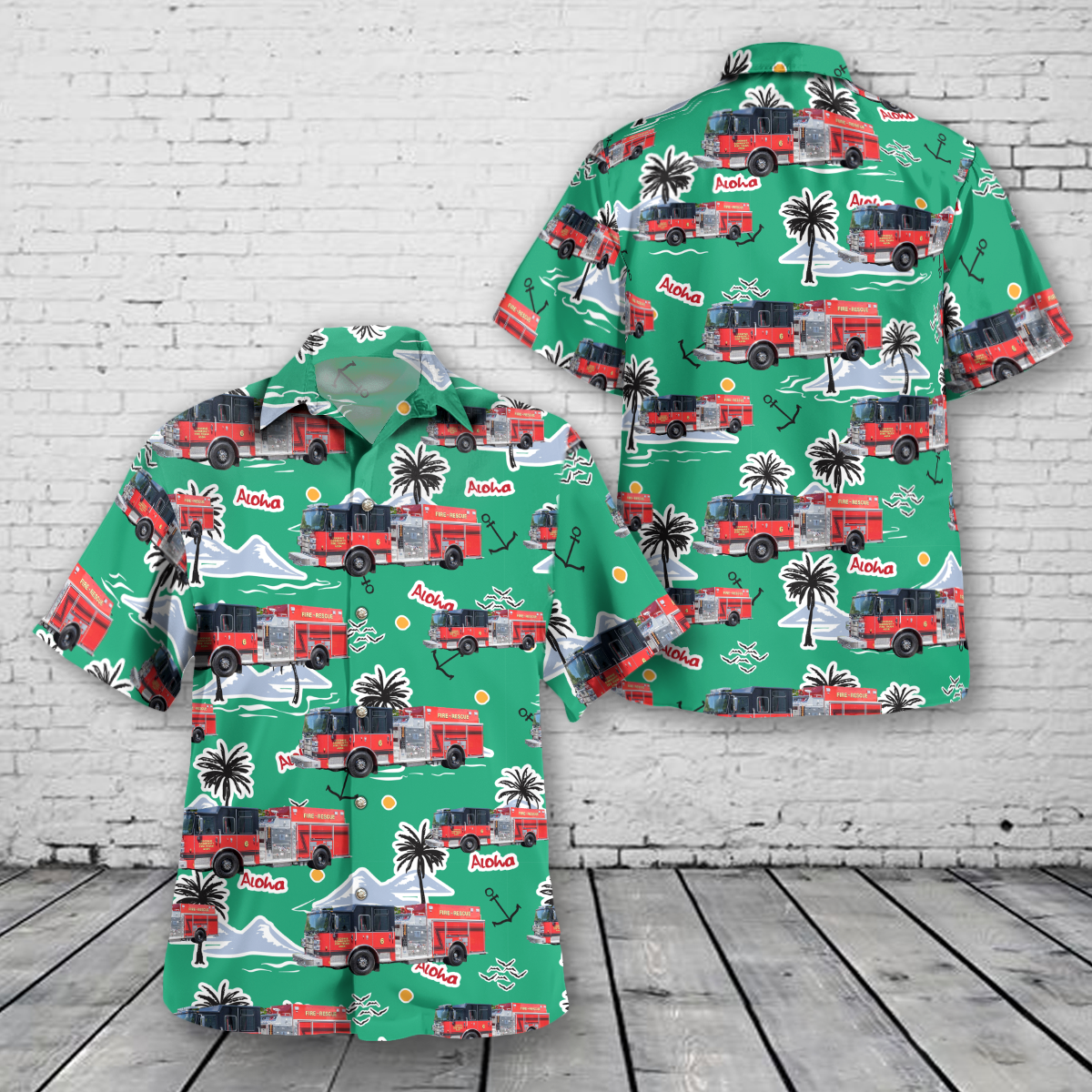 Goodhue, Minnesota, Goodhue Fire & Rescue Hawaiian Shirt