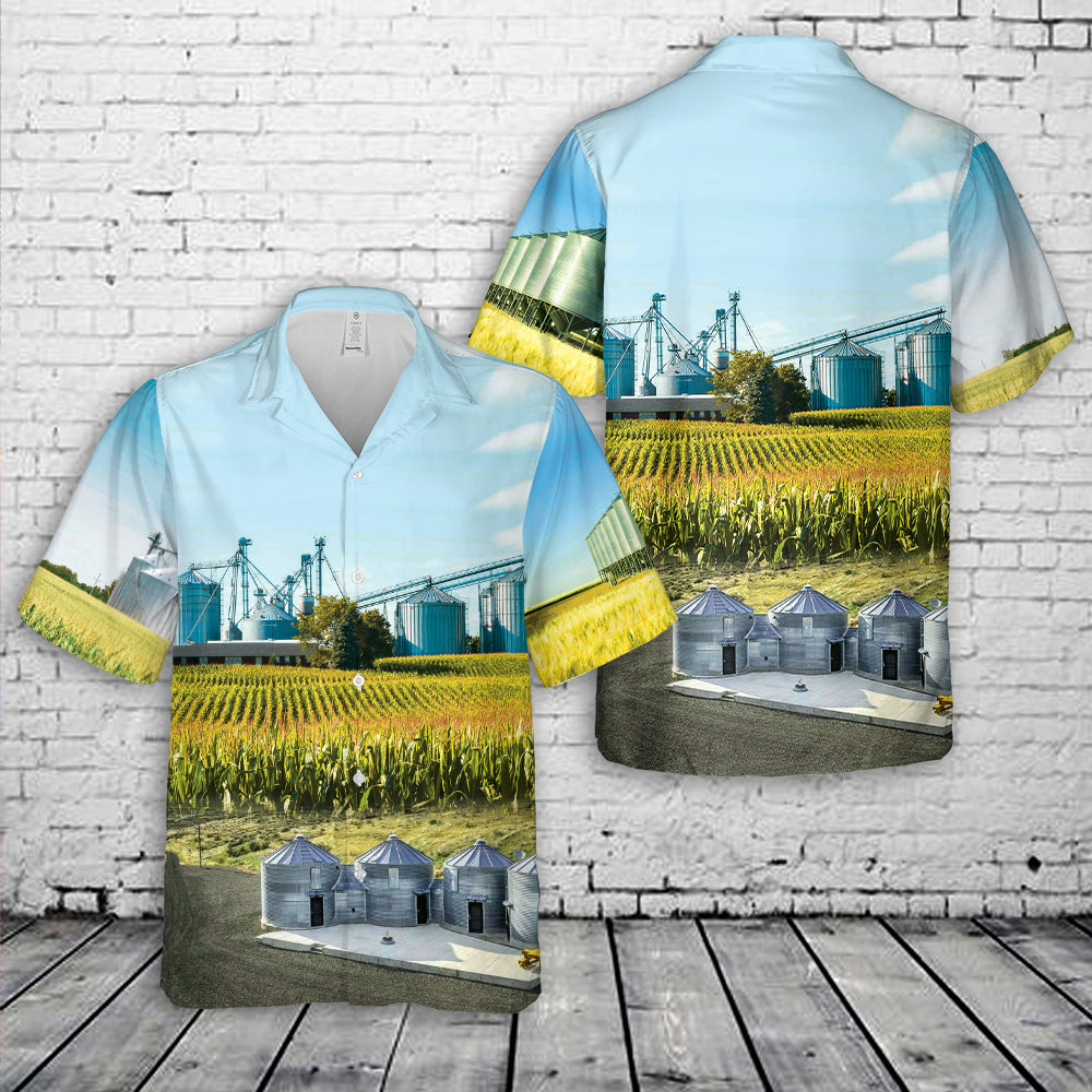 Grain Bin Hawaiian Shirt