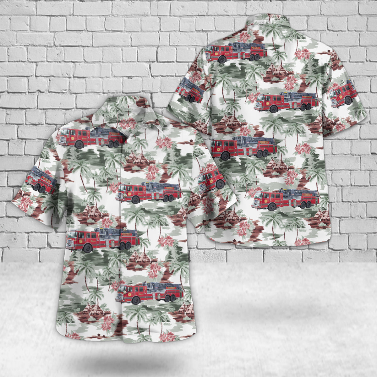 Greenport, New York, Greenport Fire Department Hawaiian Shirt