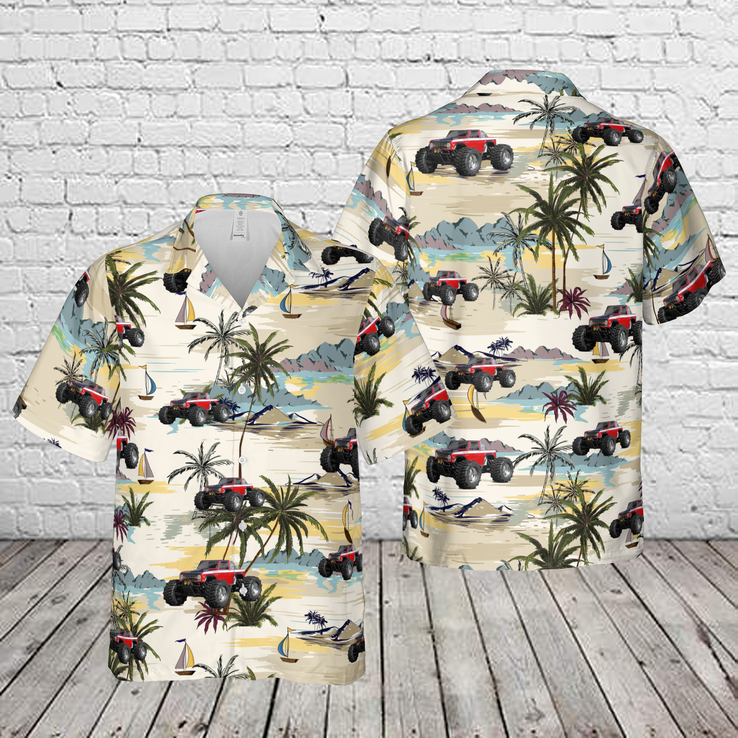 HPI 1973 Ford Bronco Body Hawaiian Shirt