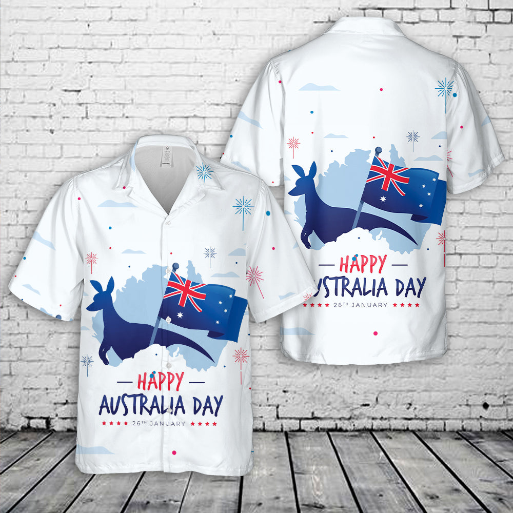 Happy Australia Day 10 Hawaiian Shirt