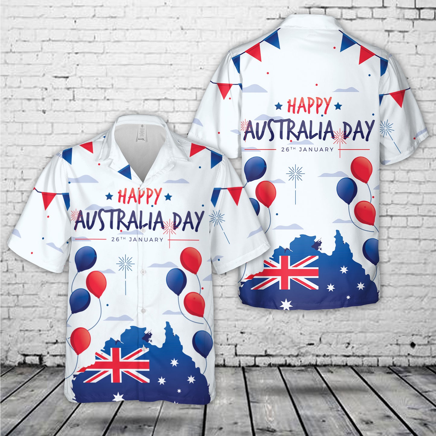 Happy Australia Day 8 Hawaiian Shirt