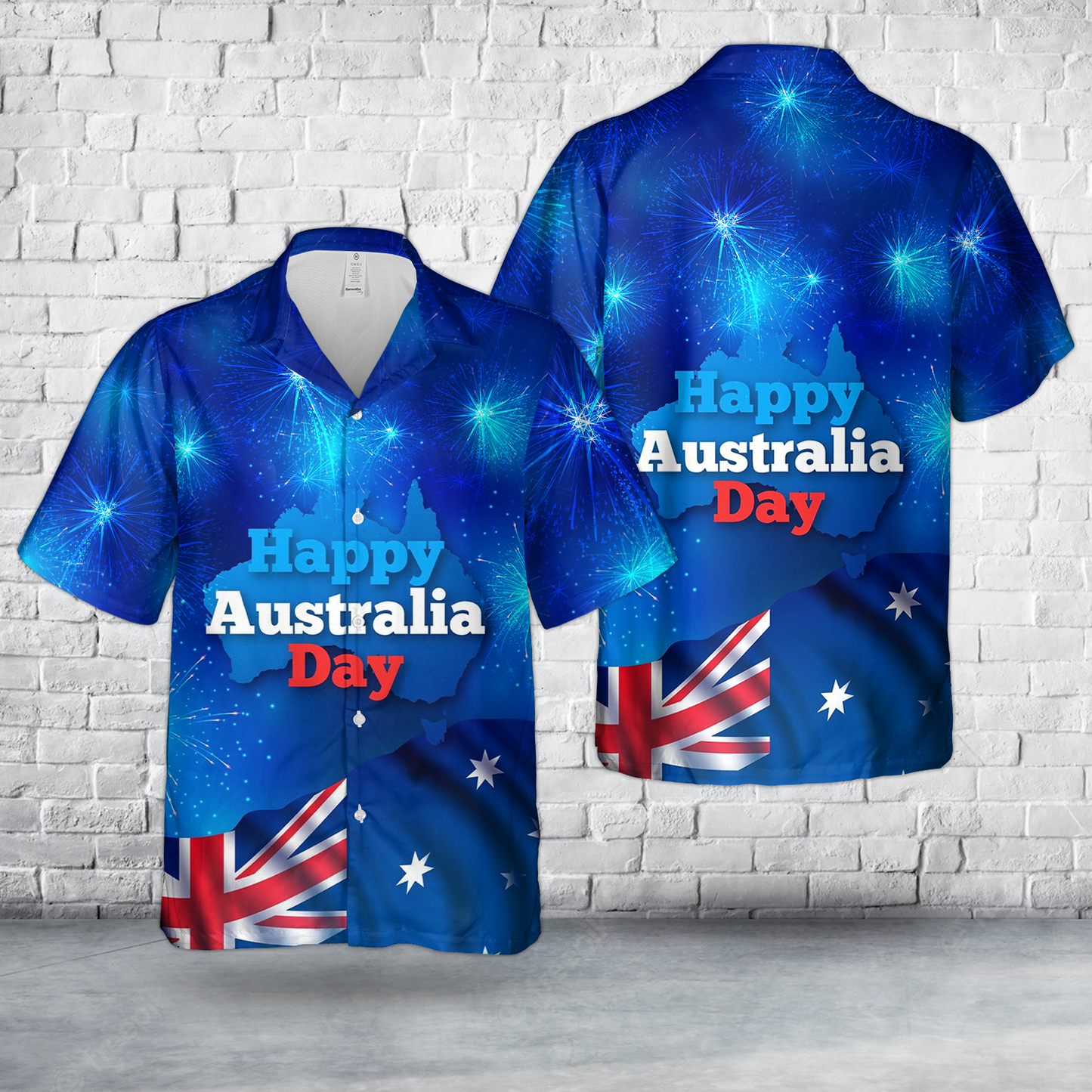 Happy Australia Day Hawaiian Shirt