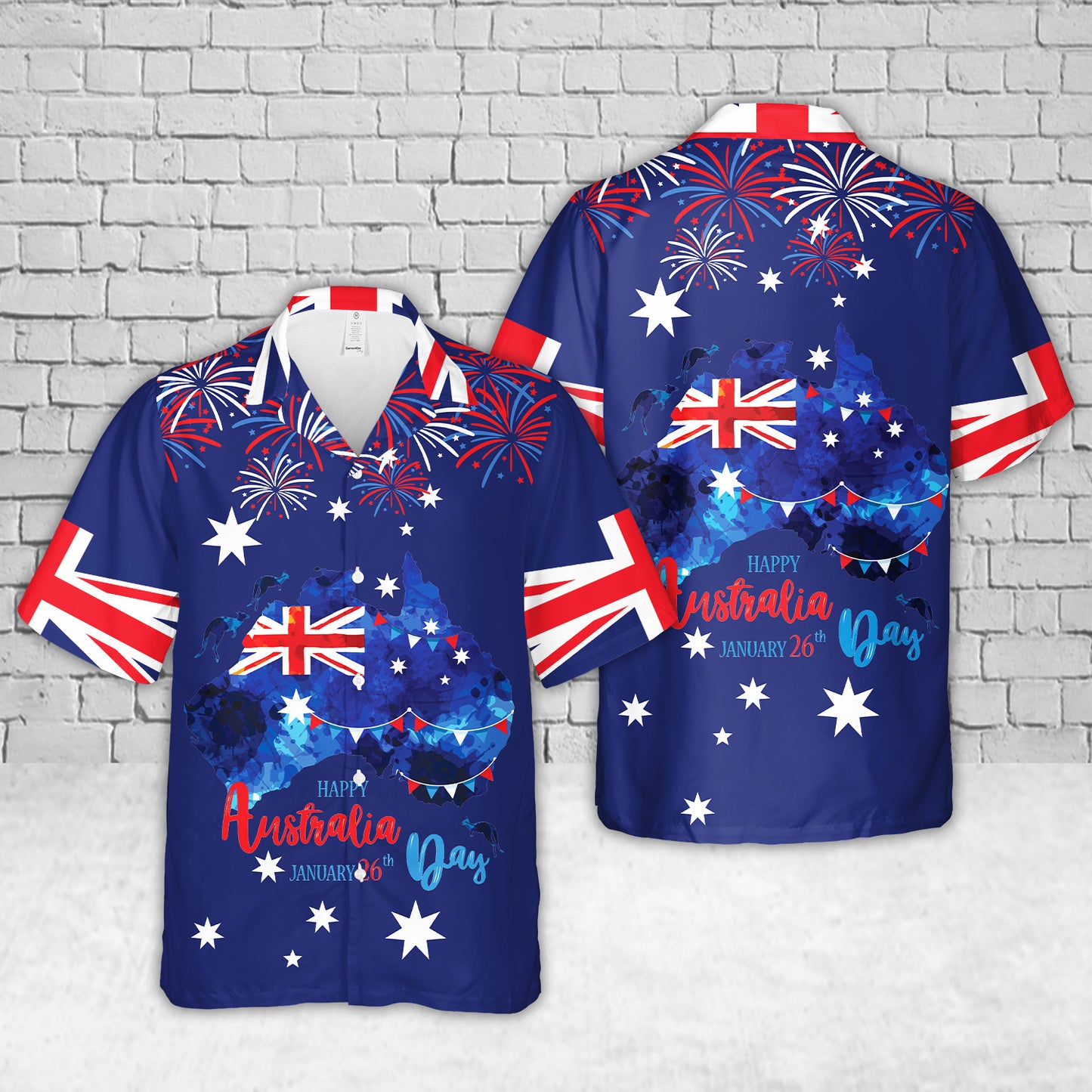 Happy Australia Day Hawaiian Shirt