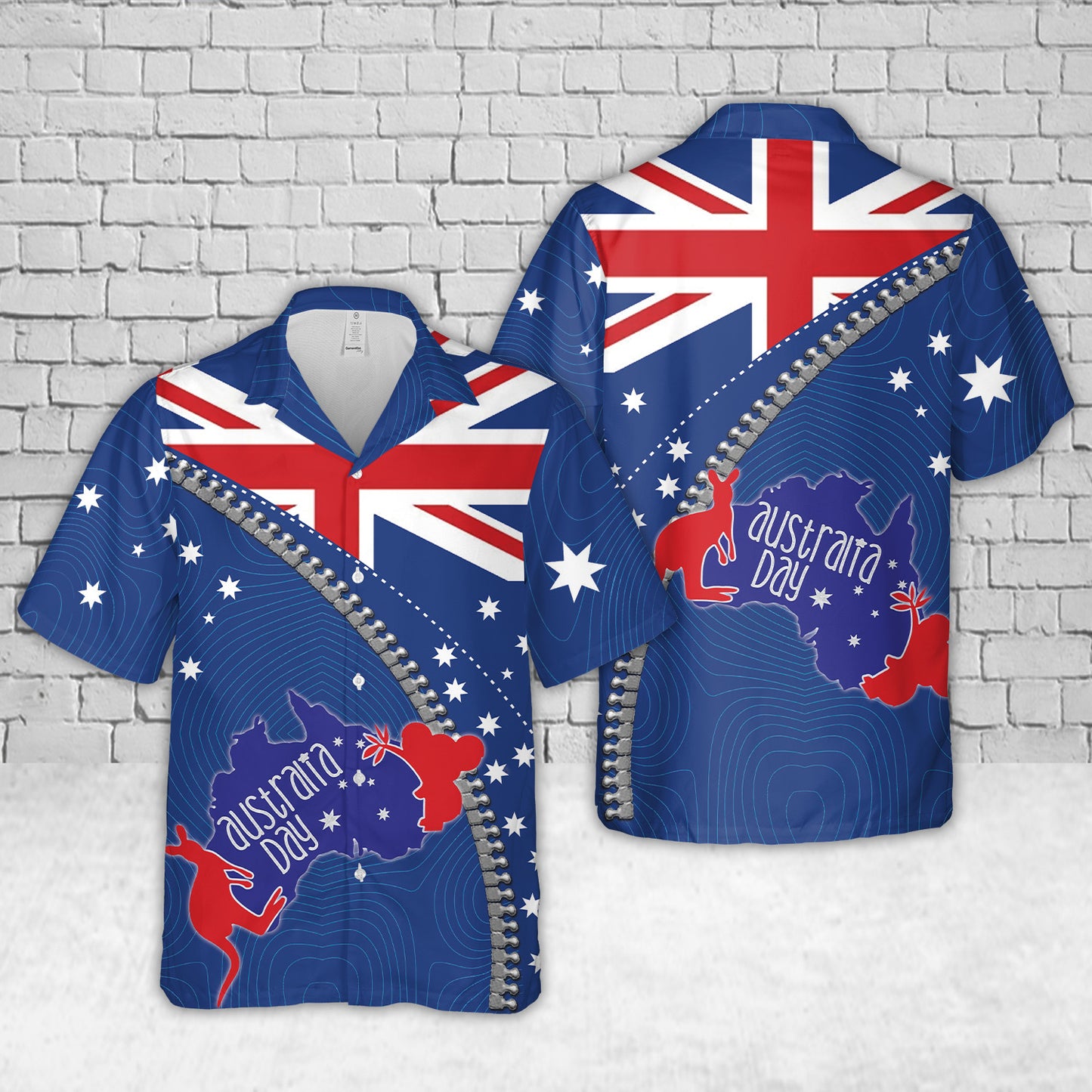 Happy Australia Day Hawaiian Shirt