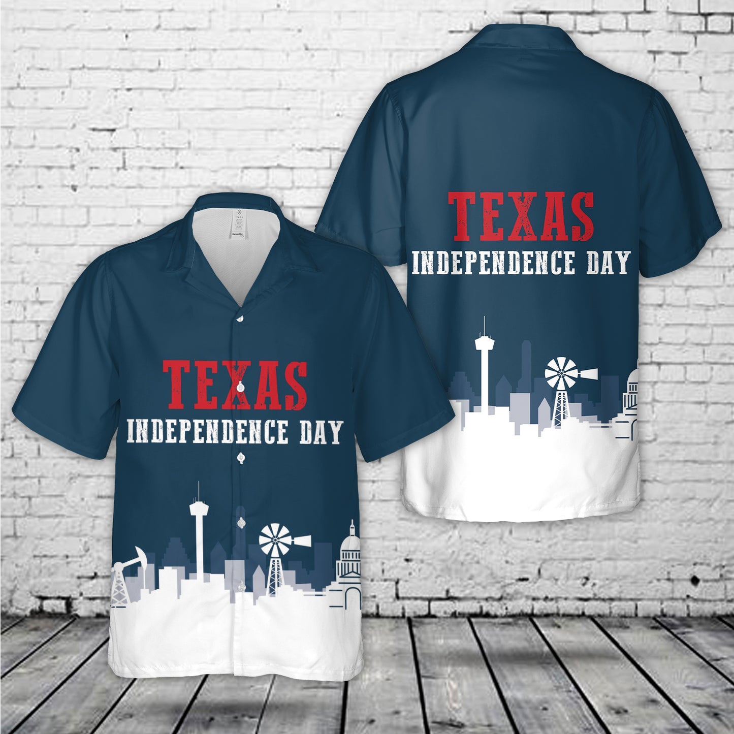 Happy Texas Independence Day Hawaiian Shirt