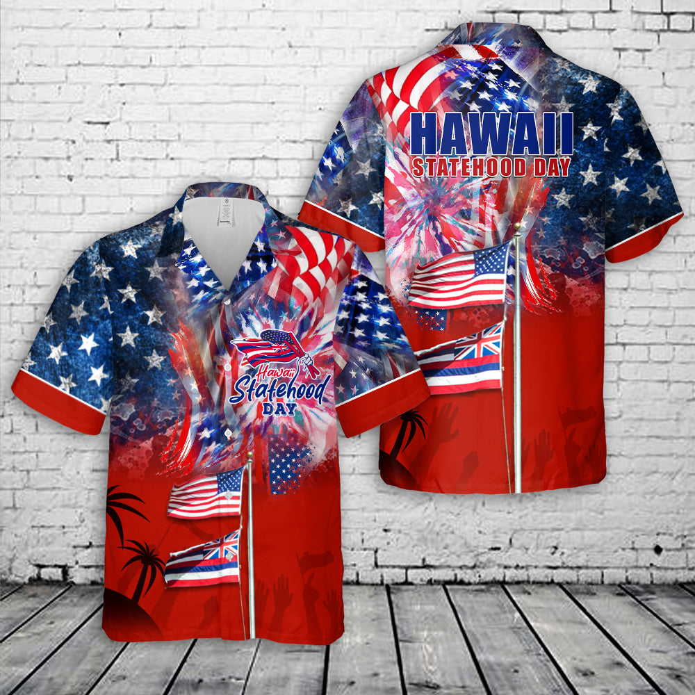 Hawaii Statehood Day Hawaiian Shirt